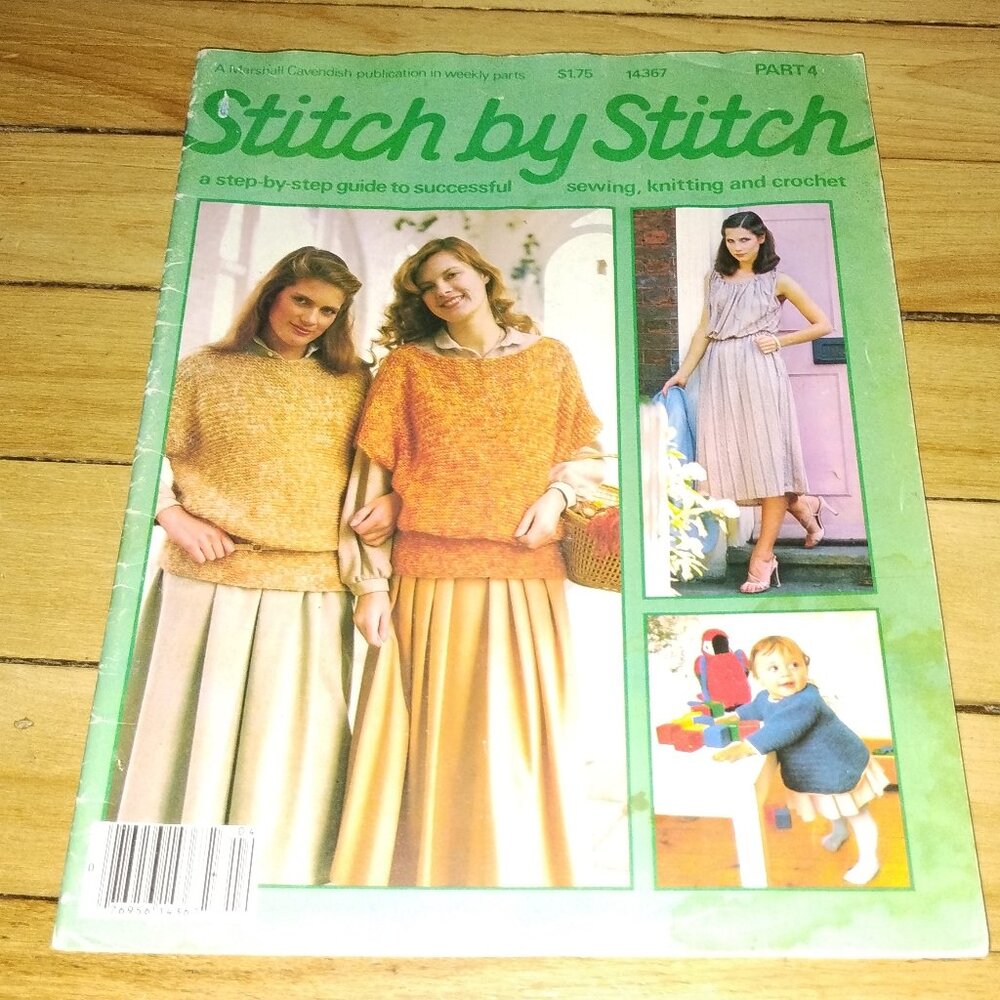 Stitch by Stitch Magazine Part 4 (Marshall Cavendish, 1980)